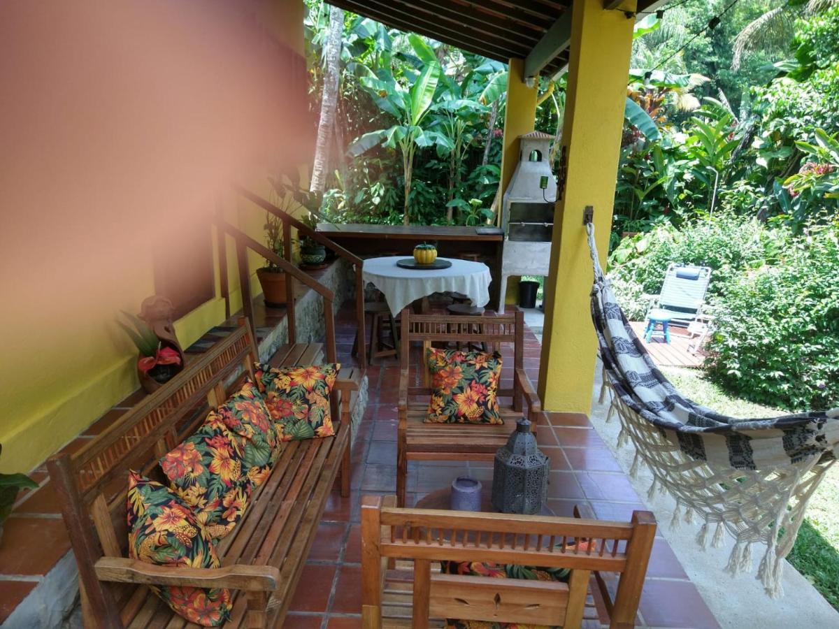Casa No Morro - Charme Em Meio A Natureza Pertinho Da Praia 3 Dormitorios Sao Sebastiao  Kültér fotó
